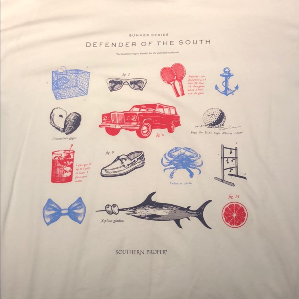 Light green Southern Proper Tee